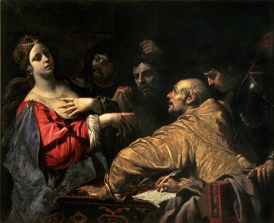 Regina Tomiri con la testa di Ciro il Grande da Luca Ferrari